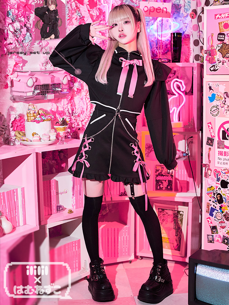 受発注］ililil【イルイルイル】はむねずこコラボ NEZU狂セットアップ  