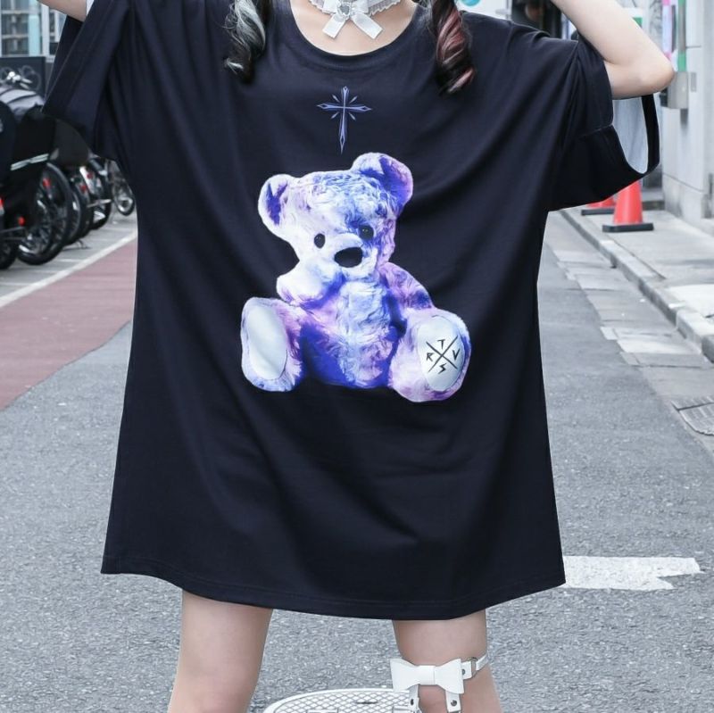 TRAVAS TOKYO【トラバストーキョー】FurryBearクマTシャツ/全5色