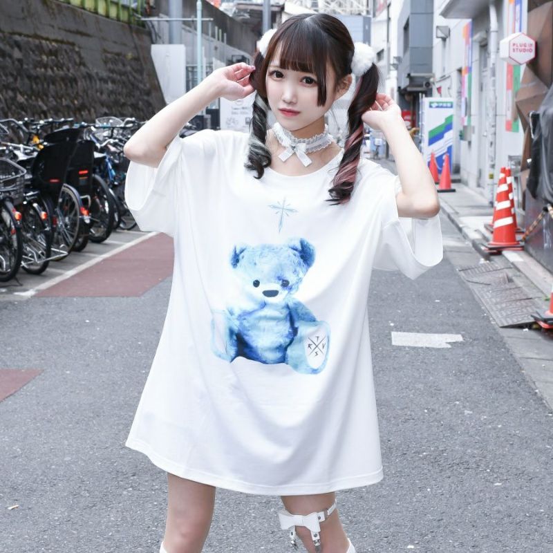 TRAVAS TOKYO【トラバストーキョー】FurryBearクマTシャツ/全5色