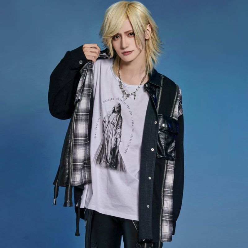 CIVARIZE【シヴァーライズ】切り替えドッキングデニムシャツ