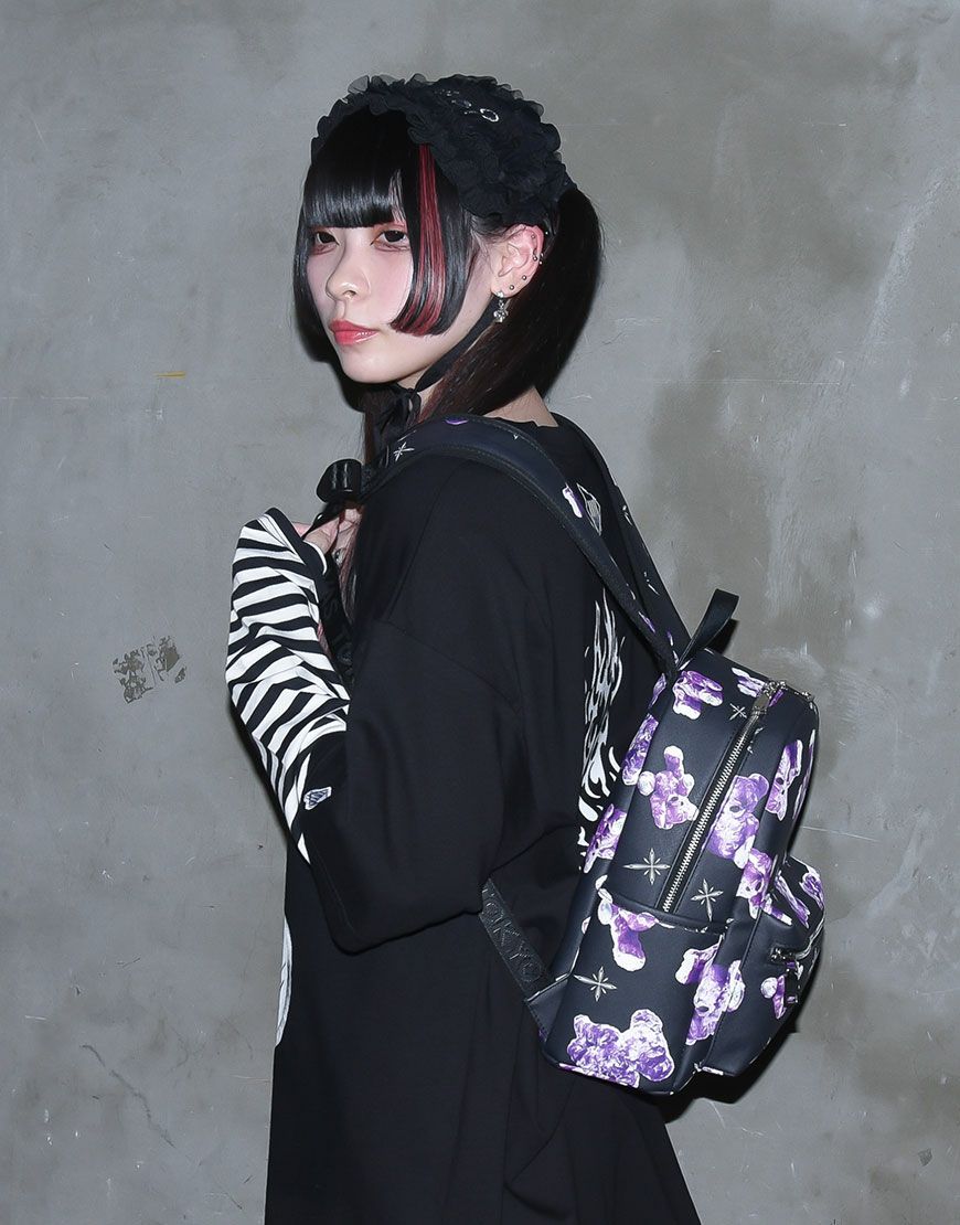 TRAVAS TOKYO【トラバストーキョー】クマ総柄バックパック/全3色 