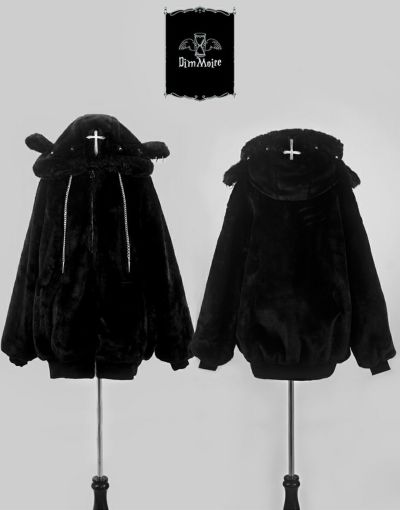 Dimmoire パーカー Crush x PO【Black】-