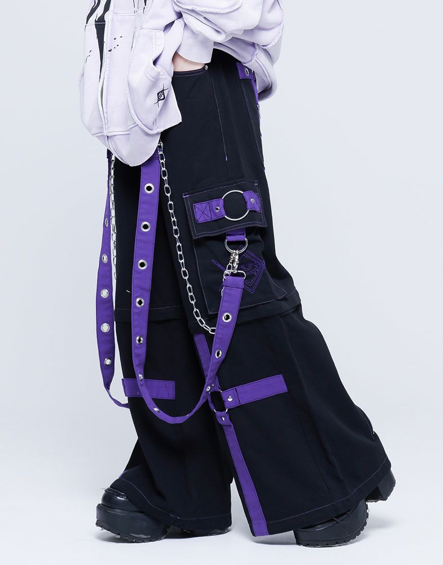 REFLEM【レフレム】2WAYアジャスターワイドボンテージパンツ/全2色 