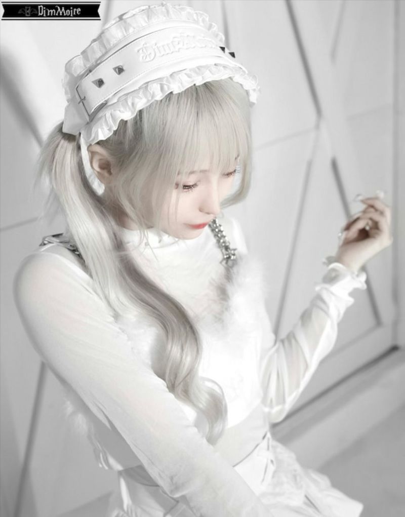 DimMoire【ディムモアール】【復刻】刻印ヘッドドレス/White
