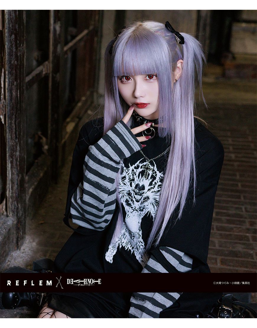 REFLEM【レフレム】REFLEM×DEATH NOTE フェイクレイヤードロンT 