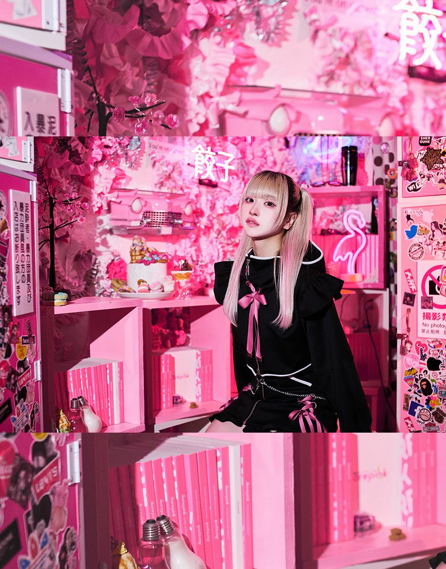 受発注］ililil【イルイルイル】はむねずこコラボ NEZU狂セットアップ  