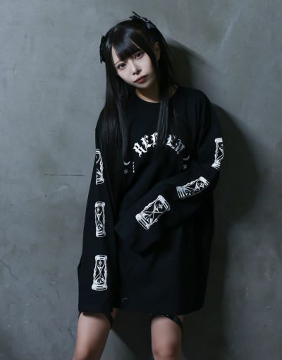 クリアランス純正品 dimmoire ロングTシャツ ロンT フリーサイズ