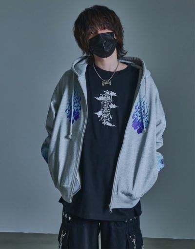 レフレム パーカー REFLEM パーカー 「REFLEM/レフレム」マルチ切替クロップドZIP