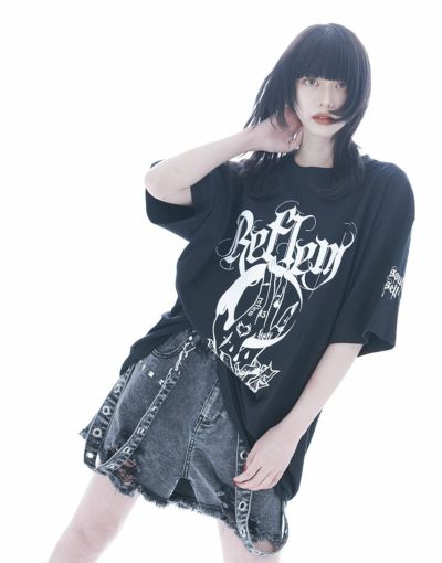 REFLEM【レフレム】椎名ひかりコラボデザインTシャツ/全1色