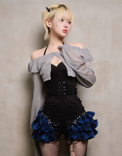 DimMoire【ディムモアール】腕章ショートジャケットII/Black