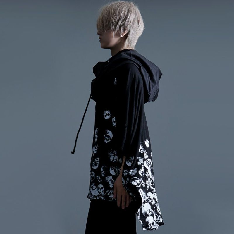 現行美品　メゾン ド ドルチェ　ソフトヴェレPO　袖フリル　ポンチョ　F　黒 frill poncho blouse | BLACK