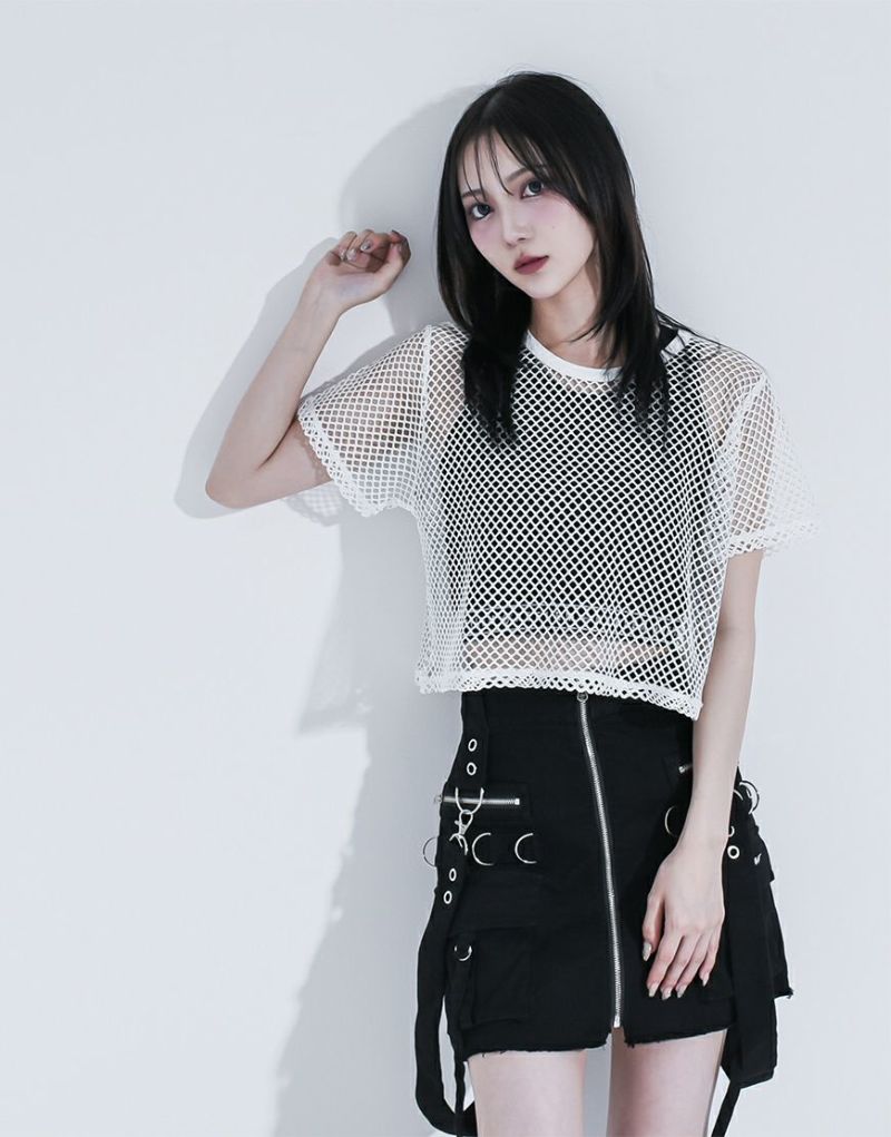 REFLEM レフレム パッチワーク メッシュ Tシャツ REFLEM（レフレム）の「『REFLEM/レフレム』パッチワーク