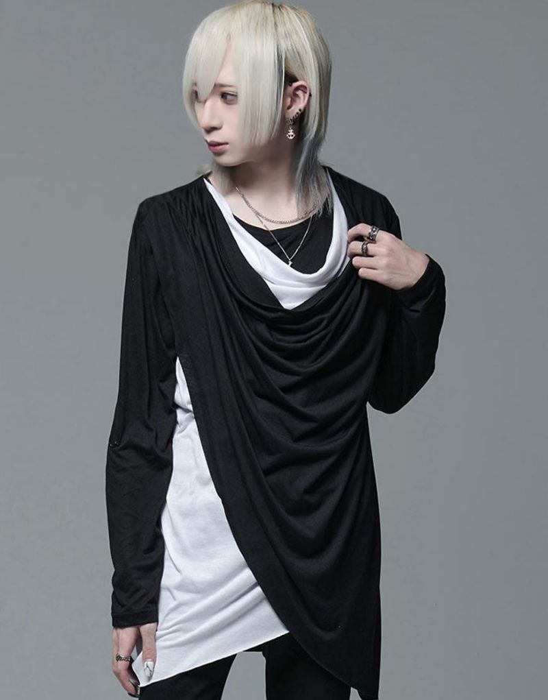 Bernings Sho【バーニングショー】フェイクレイヤードドレープ