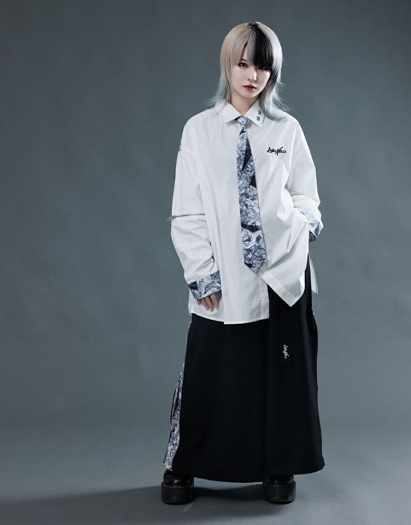 AdaNous【アダナス】2way side zip widepants/全2色