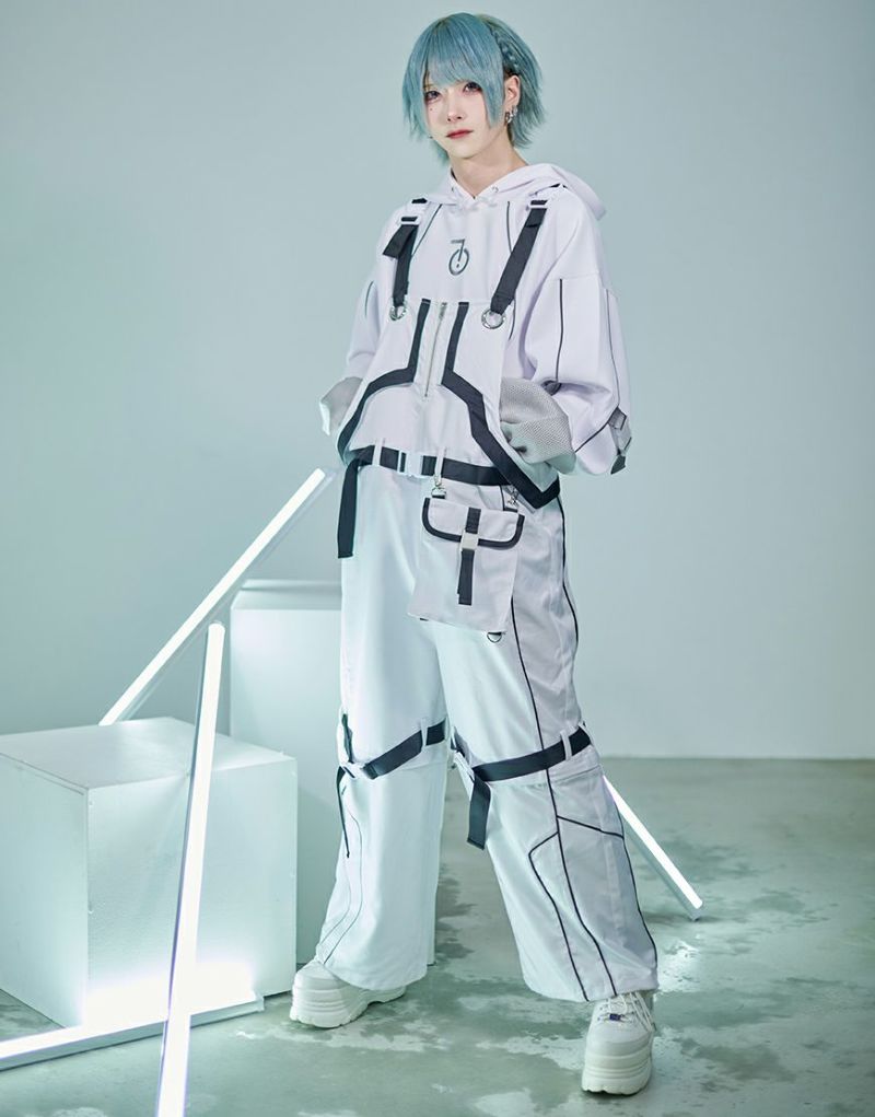 ililil【イルイルイル】対宇宙人専用戦闘服/全2色(オーバーオール)