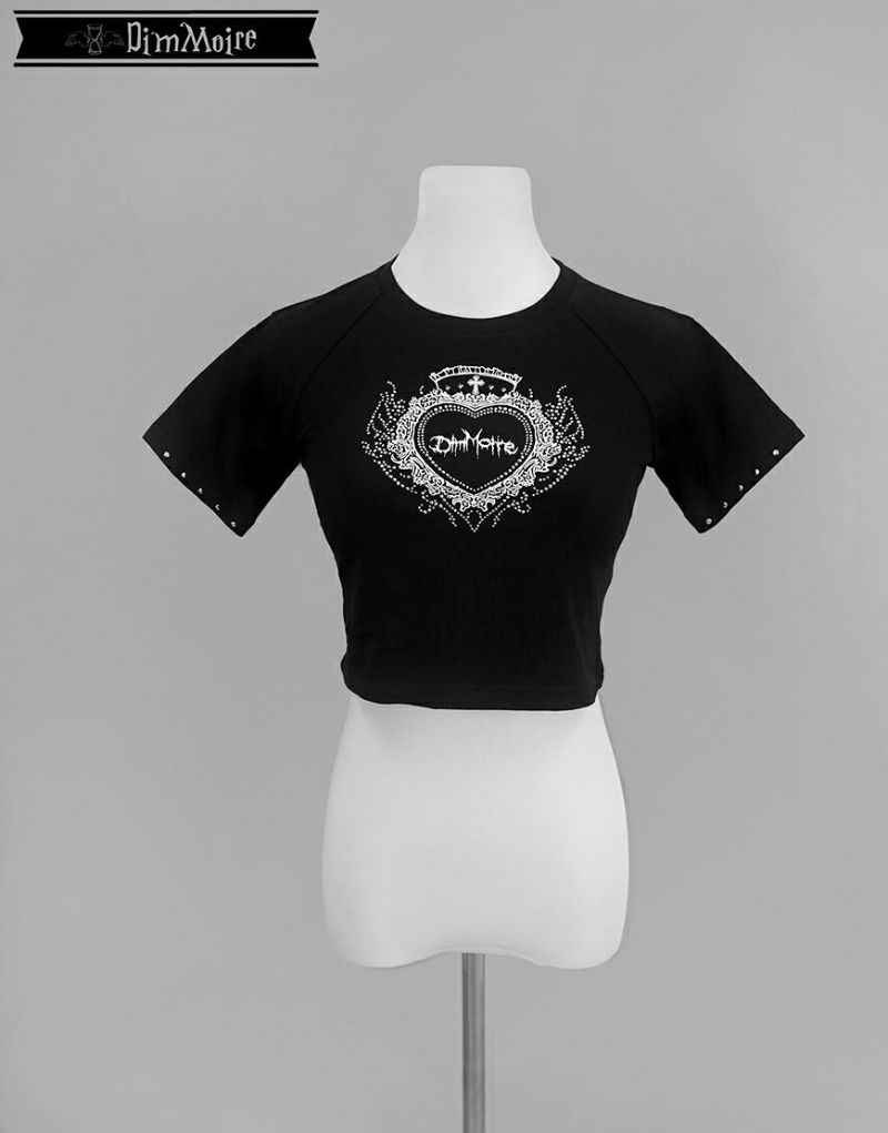 【完売品】ラインストーンHeartCoreミニT/Black dimmoire 000000001146-01-l.jpg?t=