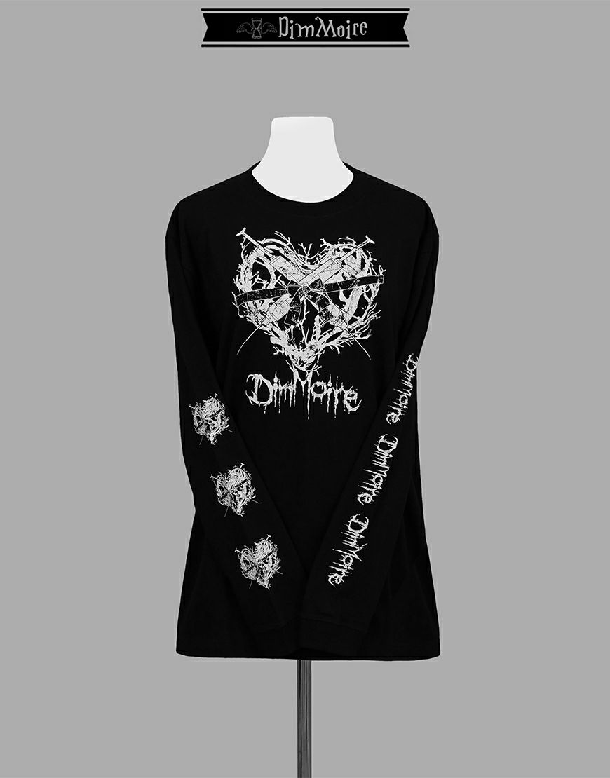 Dimmoire ディムモアール Sickness ロンT Black - 長袖