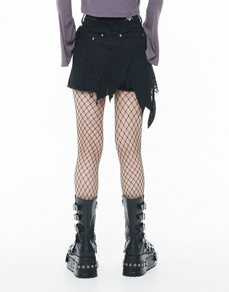 REFLEM レフレム レッグカバー付き レイヤード ショートパンツ REFLEM【レフレム】レッグカバー付きレイヤードデニムショート