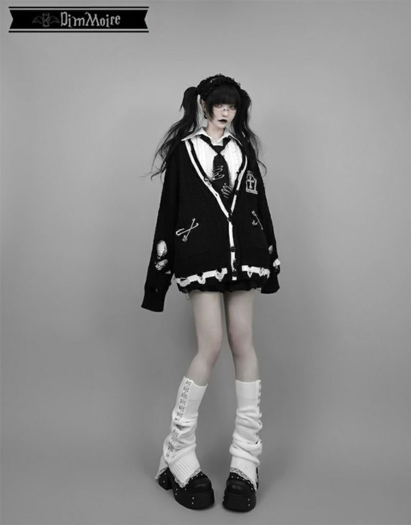 DimMoire 【 スプリングホックレッグウォーマー 】Black DimMoire 【 スプリングホックレッグウォーマー 】Black