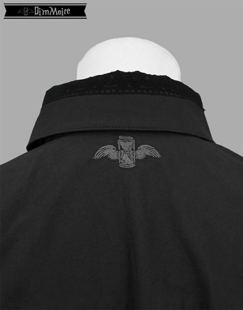新品 正規品 Mサイズ Gothic学園ブラウス 黒 DimMoire ゴシック DimMoire【ディムモアール】Gothic学園ブラウス/Black