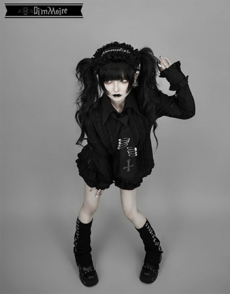 gothicチュールトップス　ブラック　dimmoire dimmoire Gothic チュールトップス black レディース
