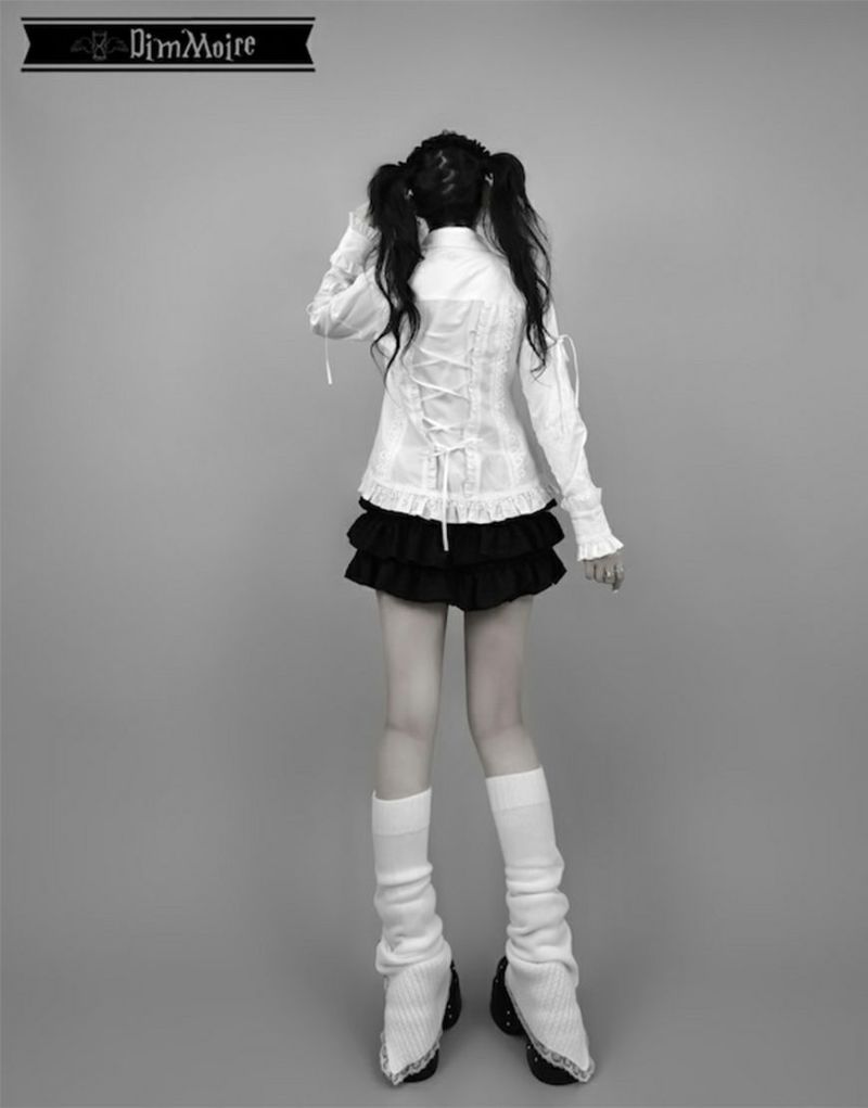 DimMoire【ディムモアール】Gothic学園ブラウス/White 新品