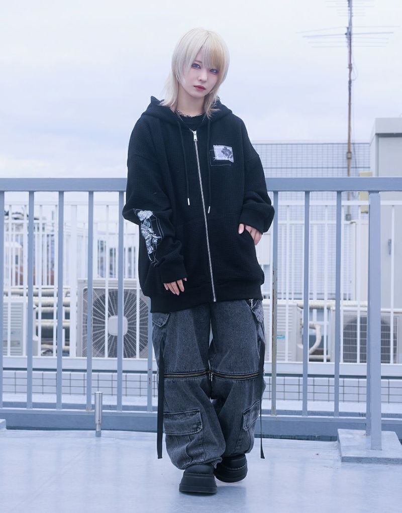 nunew パーカー ぎんじろ。さんコラボ第2弾 サイバーNYAウンテンパーカー｜ Favorite