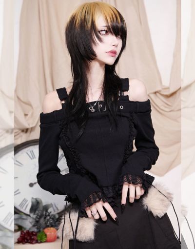 DimMoire Gothicセーラーシャツ【Stripe】M