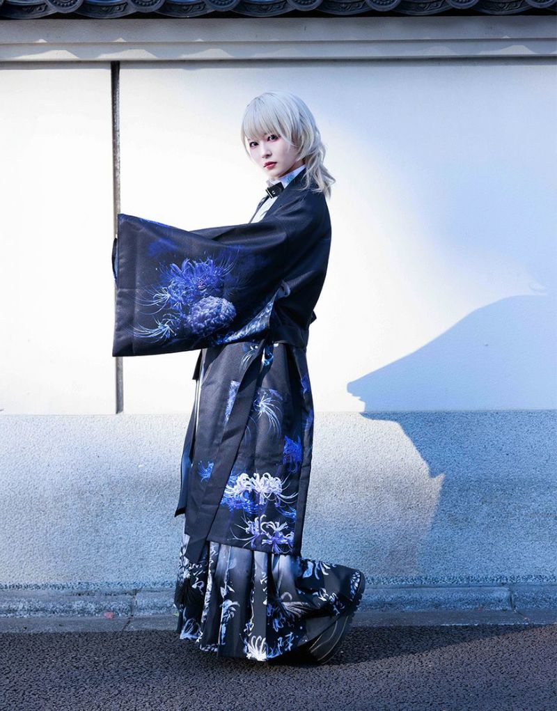 AdaNous【アダナス】曼珠沙華 羽織りシャツ/全2色