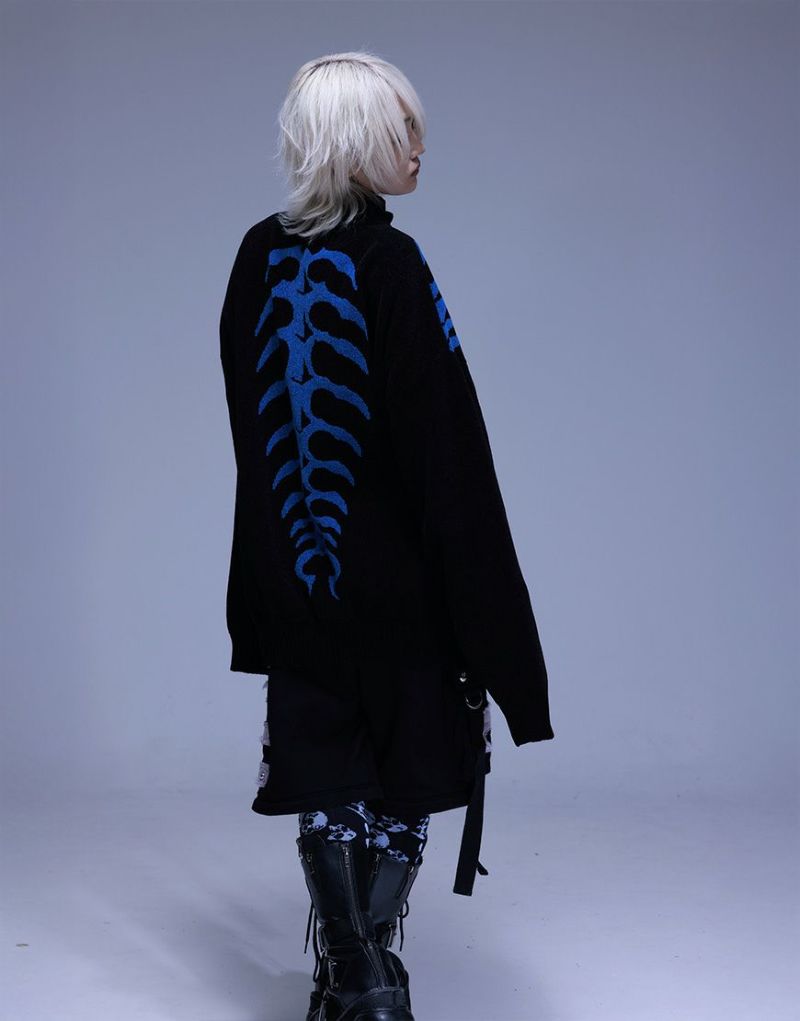 ガムチュ メッシュニット 破壊骨りあ GAMCHU ブラック ガムチュ メッシュニット 破壊骨りあ GAMCHU ブラック レディース