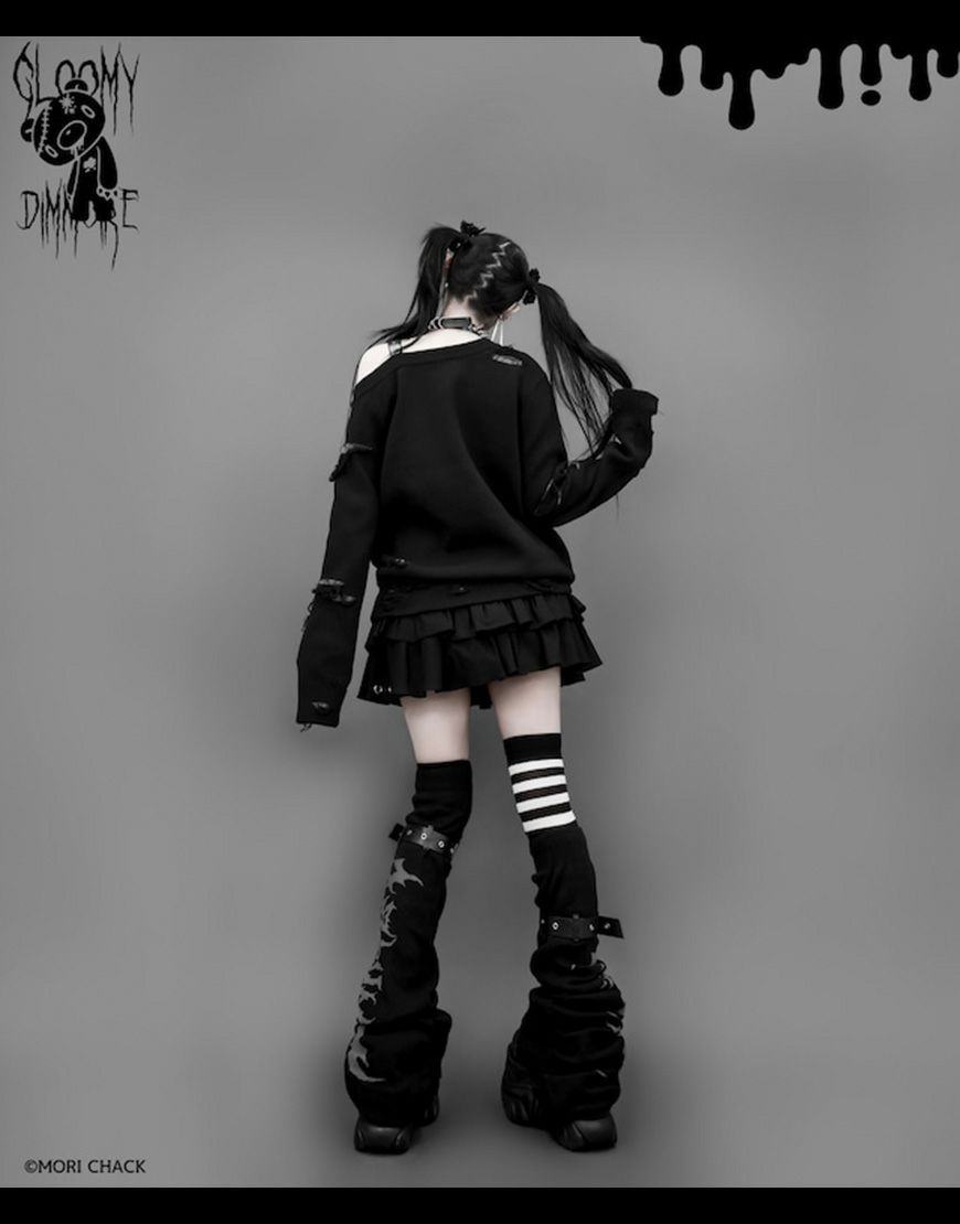 DimMoire【ディムモアール】GLOOMY×DimMoire グル～ミ～いたずらニット  