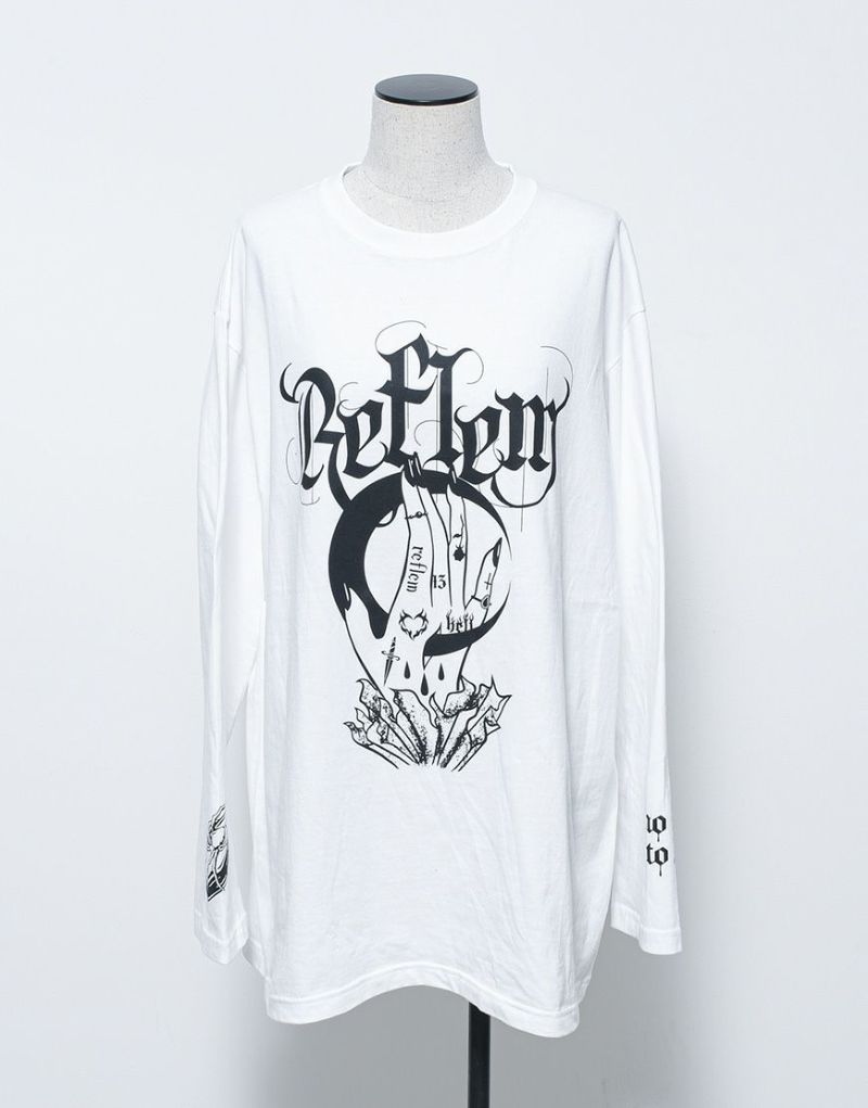 REFLEM レフレム ロンT コフィンプリント ロングスリーブ