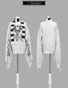正規品 DimMoire 超ロングスリーブニットⅡ DimMoire【ディムモアール】超ロングスリーブニットII/White