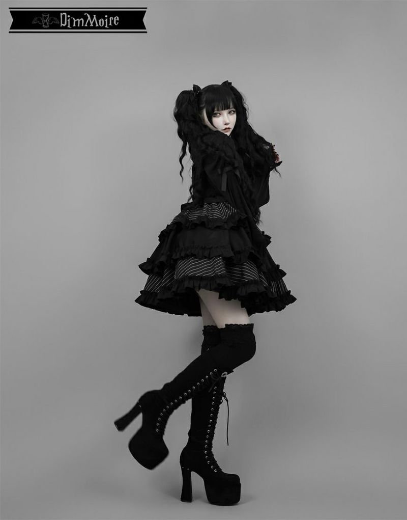 ディムモアール Dimmoire儚骸ヘッドドレス グレー DimMoire【ディムモアール】儚骸ヘッドドレス/Gray