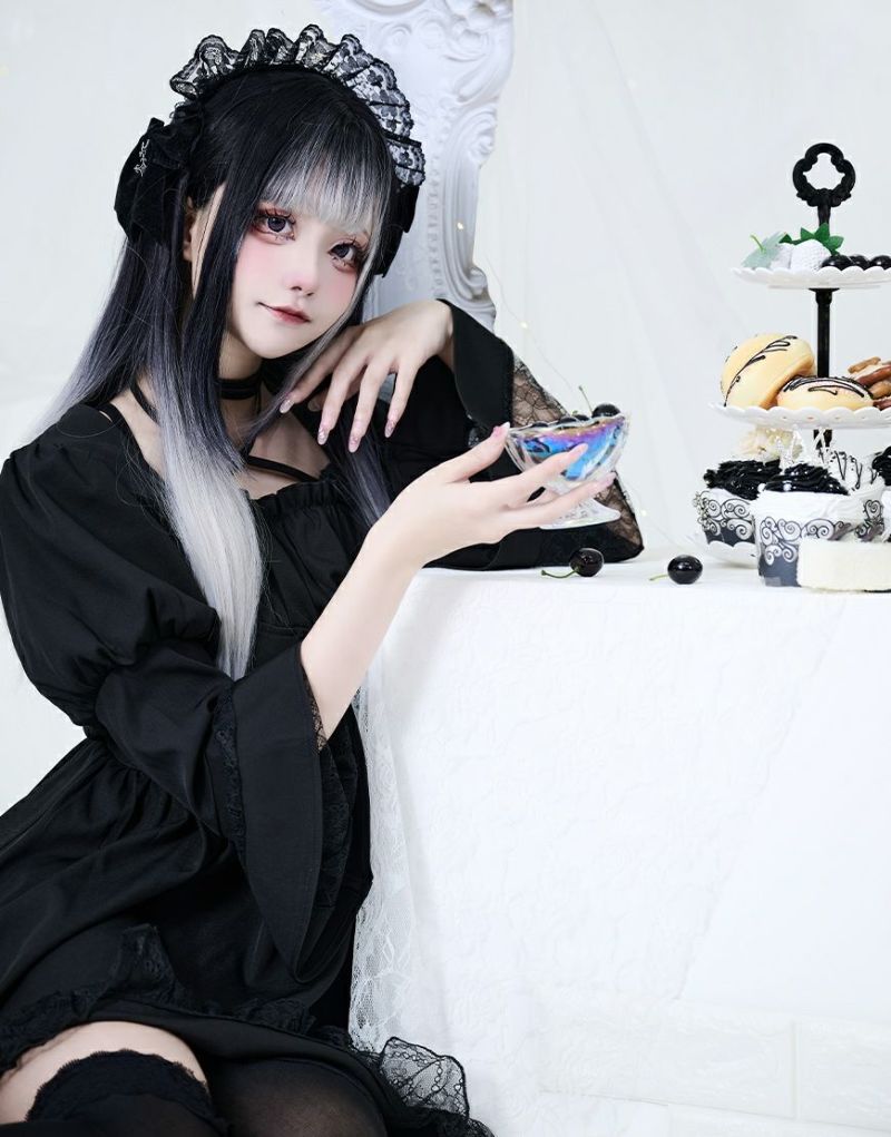 ililil 魔法使い地雷ちゃん☆わんぴ ilililRE：魔法使い地雷ちゃん 全1色 ワンピース[品番