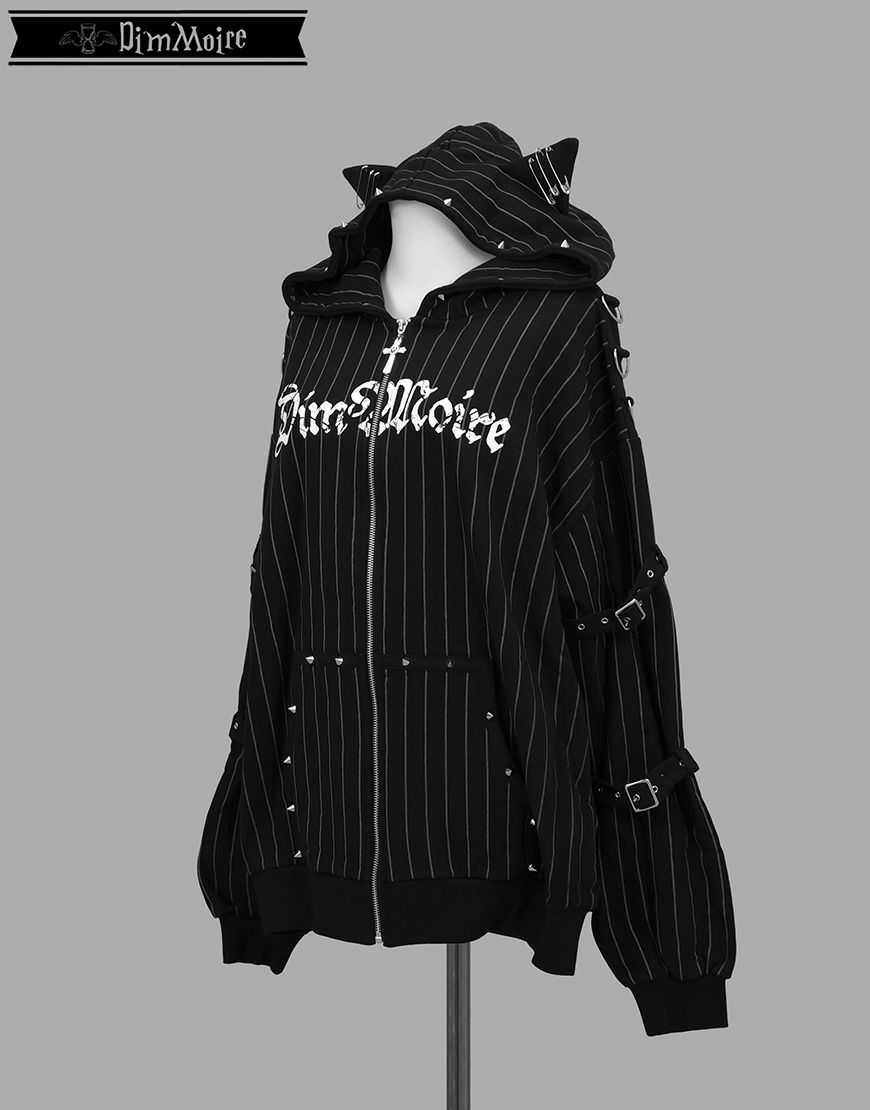 DimMoire【ディムモアール】Evil Catパーカー/Black