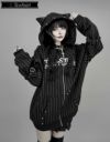 ♡ DimMoire Evil Catパーカー Black DimMoire【ディムモアール】Evil Catパーカー/Black