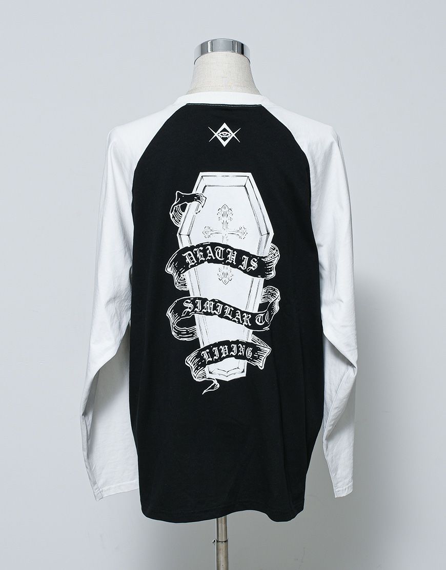 REFLEM【レフレム】ラグランピアスロンT/全2色