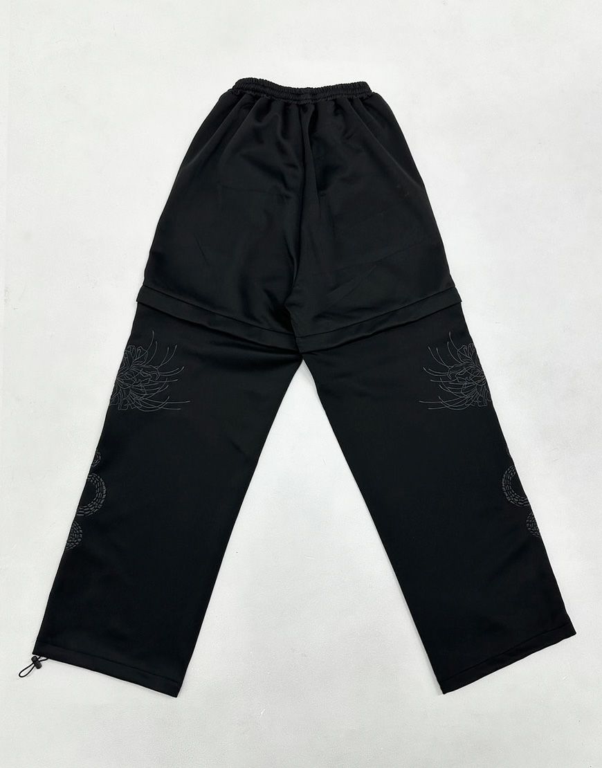 ililil【イルイルイル】【天獄螺蛇】2way刺繍ジャージパンツ/全1色