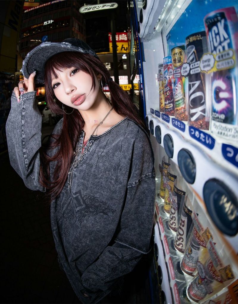 REFLEM レフレム フェイクレイヤード ロンT カットソー Tシャツ REFLEM tシャツ 「REFLEM/レフレム」グランジレイヤードL/S TEE