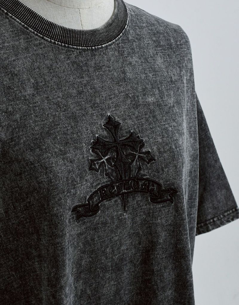 セール】ロゴ刺繍レース Tシャツ（Tシャツ/カットソー）｜SpRay