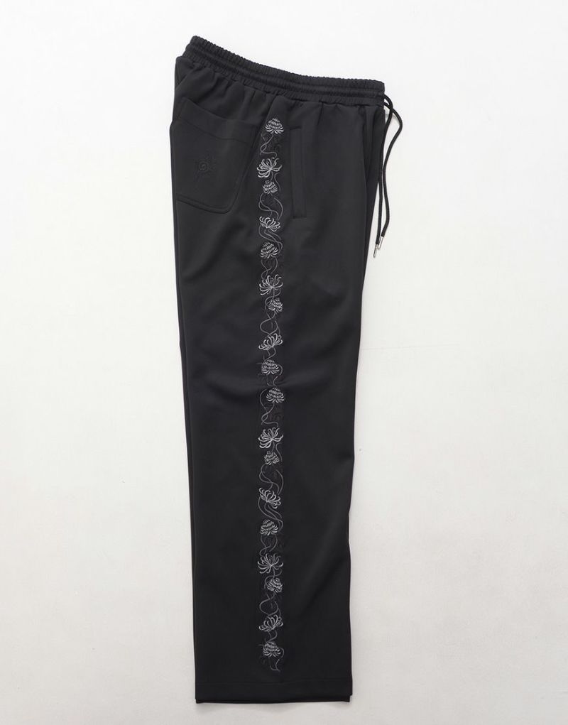 AdaNous【アダナス】曼珠沙華 Black×Gray てのひらえる AdaNous【アダナス】曼珠沙華ジャージ bottoms/全2色