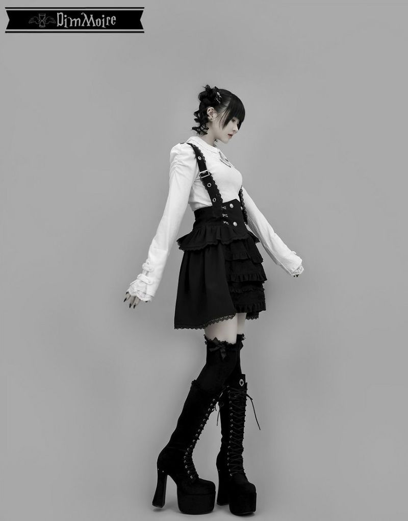 【新品】KIRIKOMI DOT サスペンダースカート KIRIKOMI DOT サスペンダースカート | KIRIKOMI