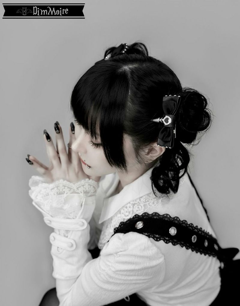 DimMoire【ディムモアール】HeartCoreヘアリボン/Black