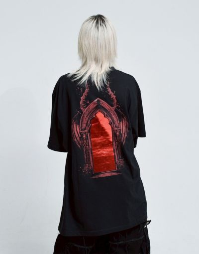 DimMoire【ディムモアール】Baby Skull BIG T/Black