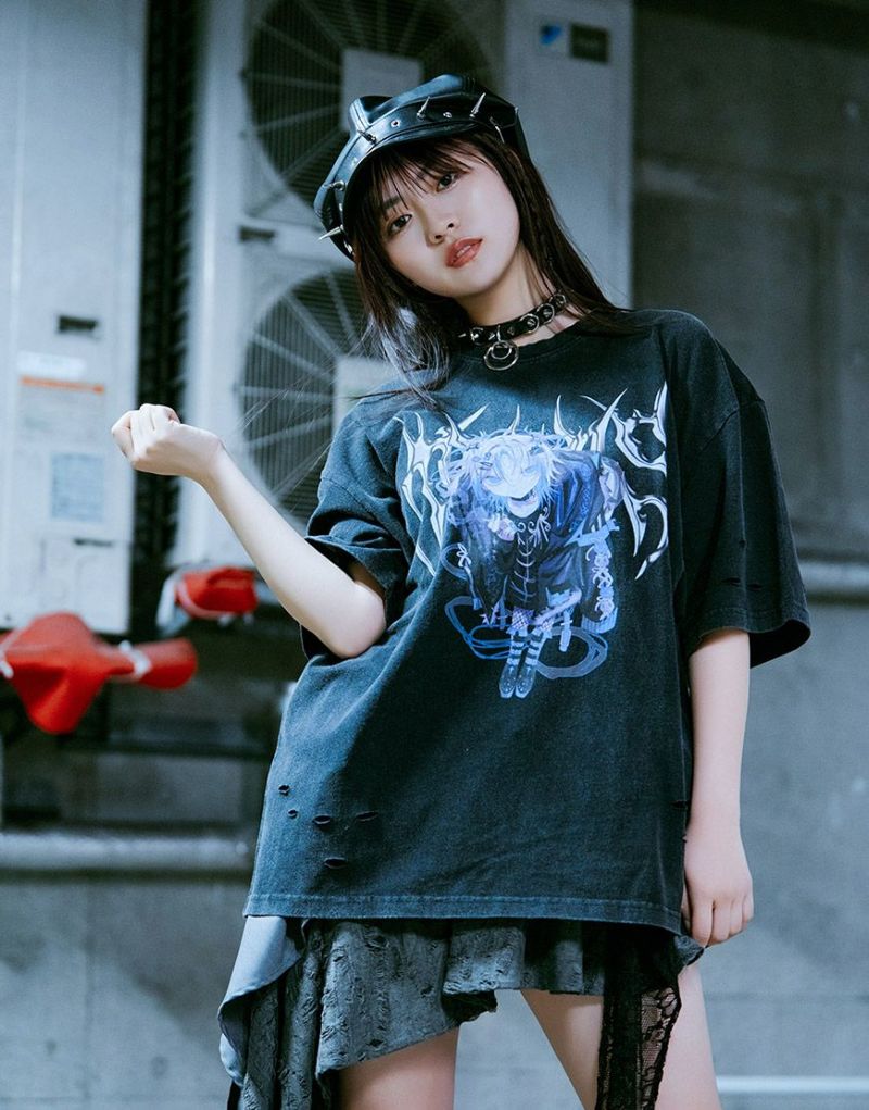 トップス TRAVAS TOKYO TRAVAS TOKYO【トラバストーキョー】セーラー衿ジップアップ半袖