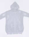 ★新品★Gamchu ボクのお友達はゆらゆらり死神族メッシュ編みビッグパーカー Gamchu【ガムチュ】ボクのお友達はゆらゆらり死神族メッシュ編み