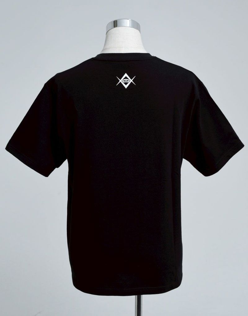 レフレム★ロゴラインストーンTシャツ バックプリント ブラック フリーサイズ レフレム☆ロゴラインストーンTシャツ バックプリント ブラック