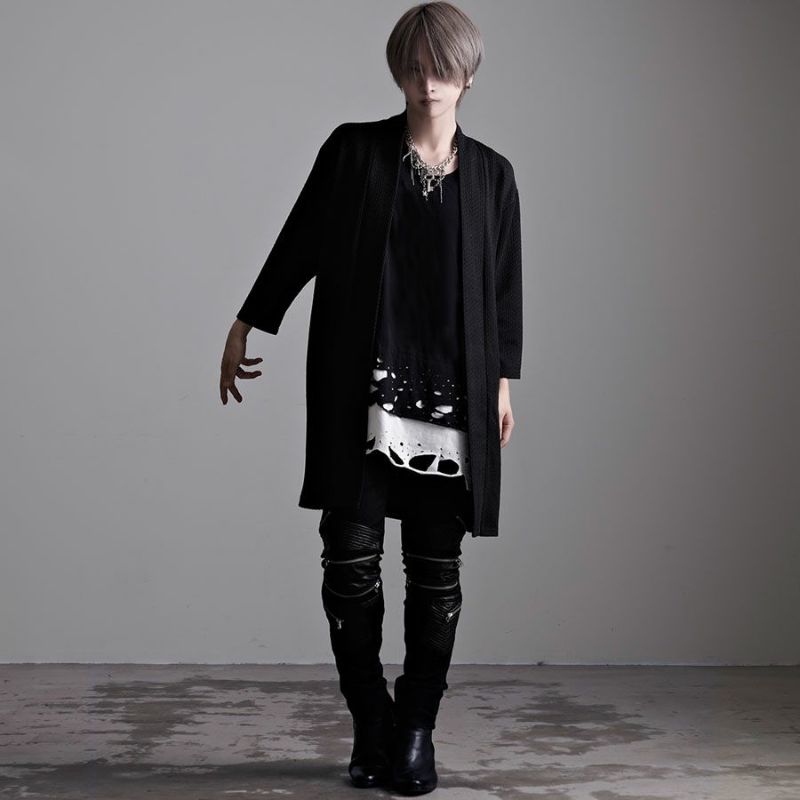 CIVARIZE【シヴァーライズ】PUレザー切り替えバイカーZIP