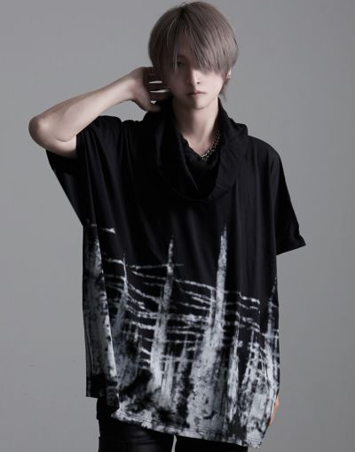 NOVESSEL【ノベセル】スパイダープリント変形タンクトップ/全2色